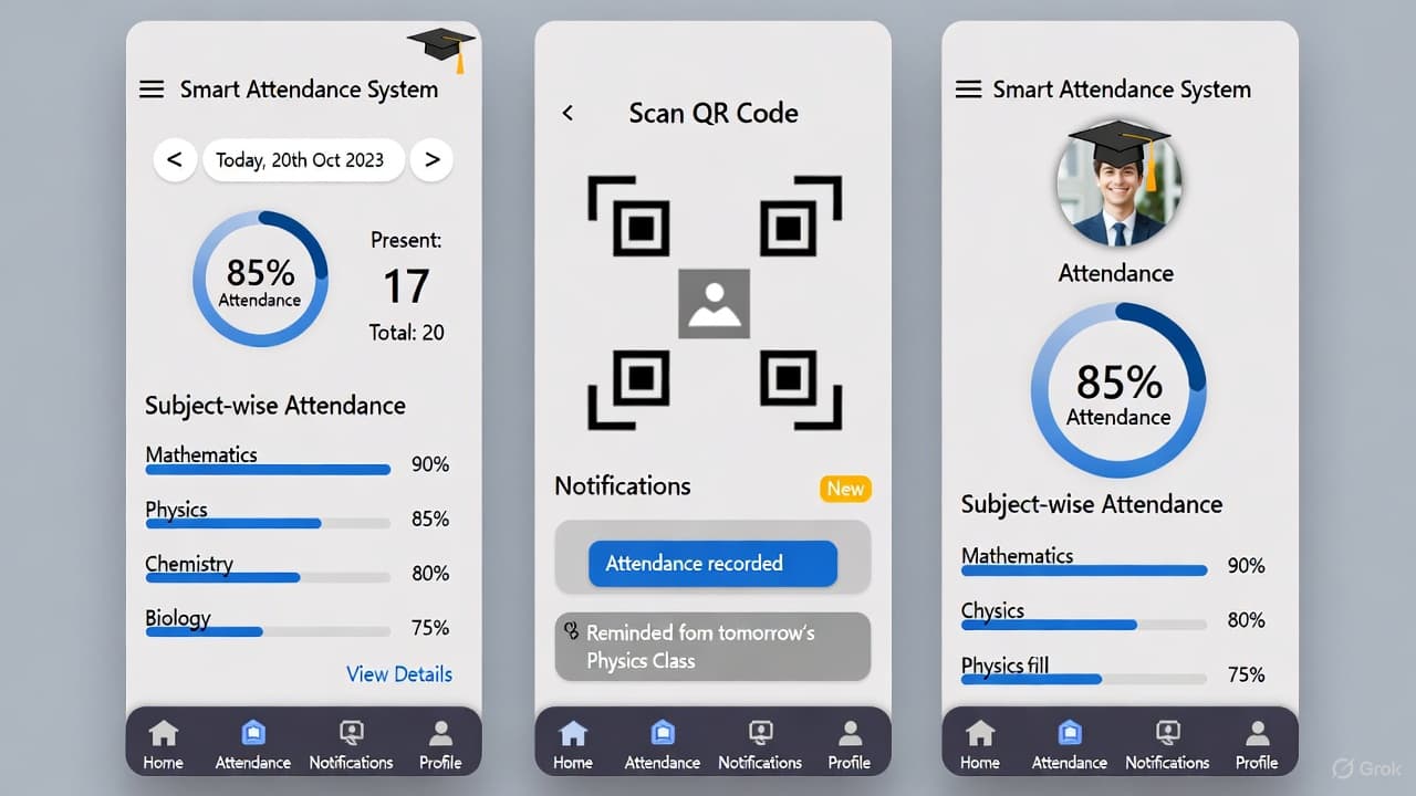 AttendPro - Smart Attendance Manager